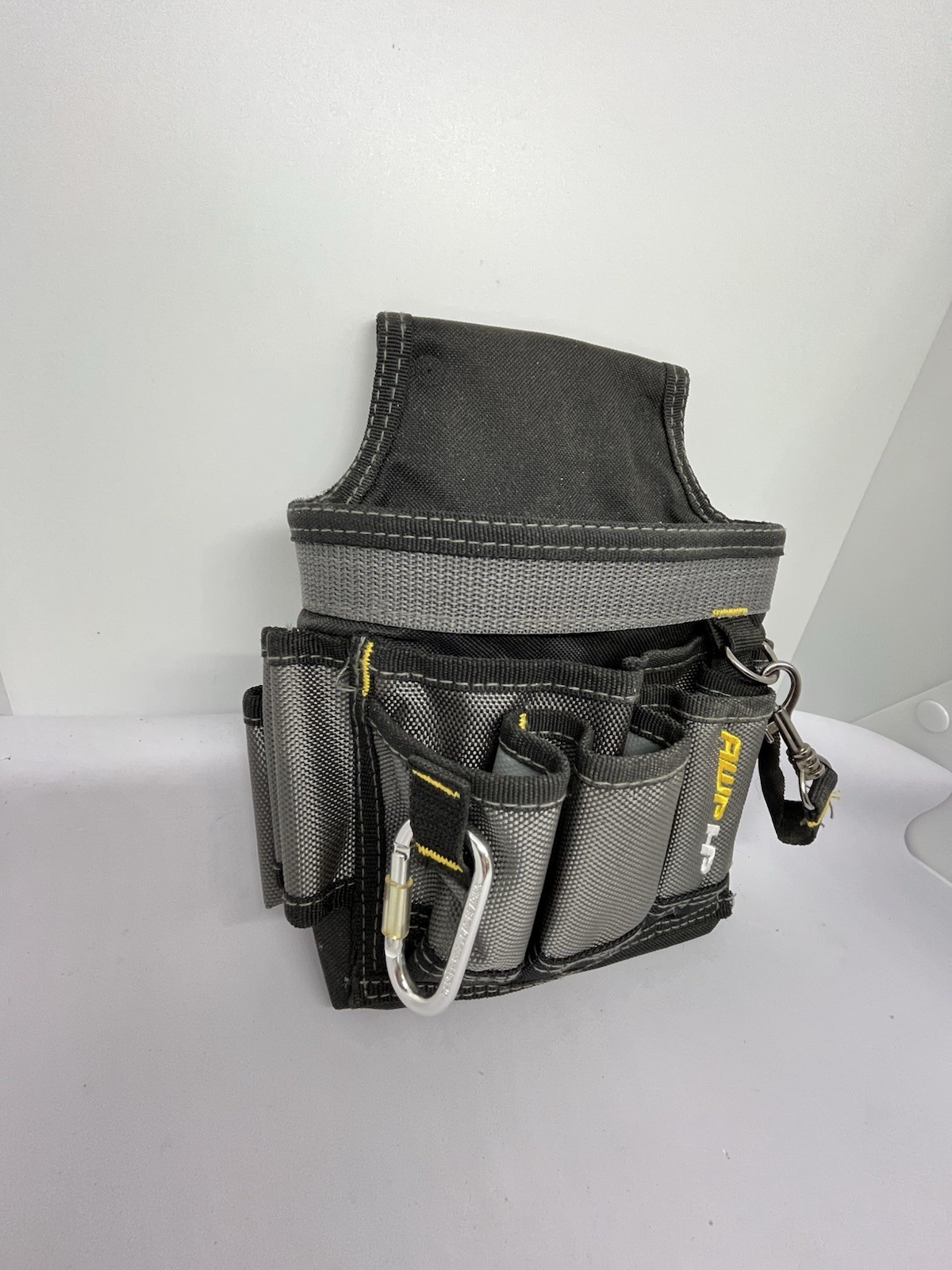 AWP Electrician Nylon Tool Pouch With Belt Loop Or Clip 9”x8” Gardener Pouch