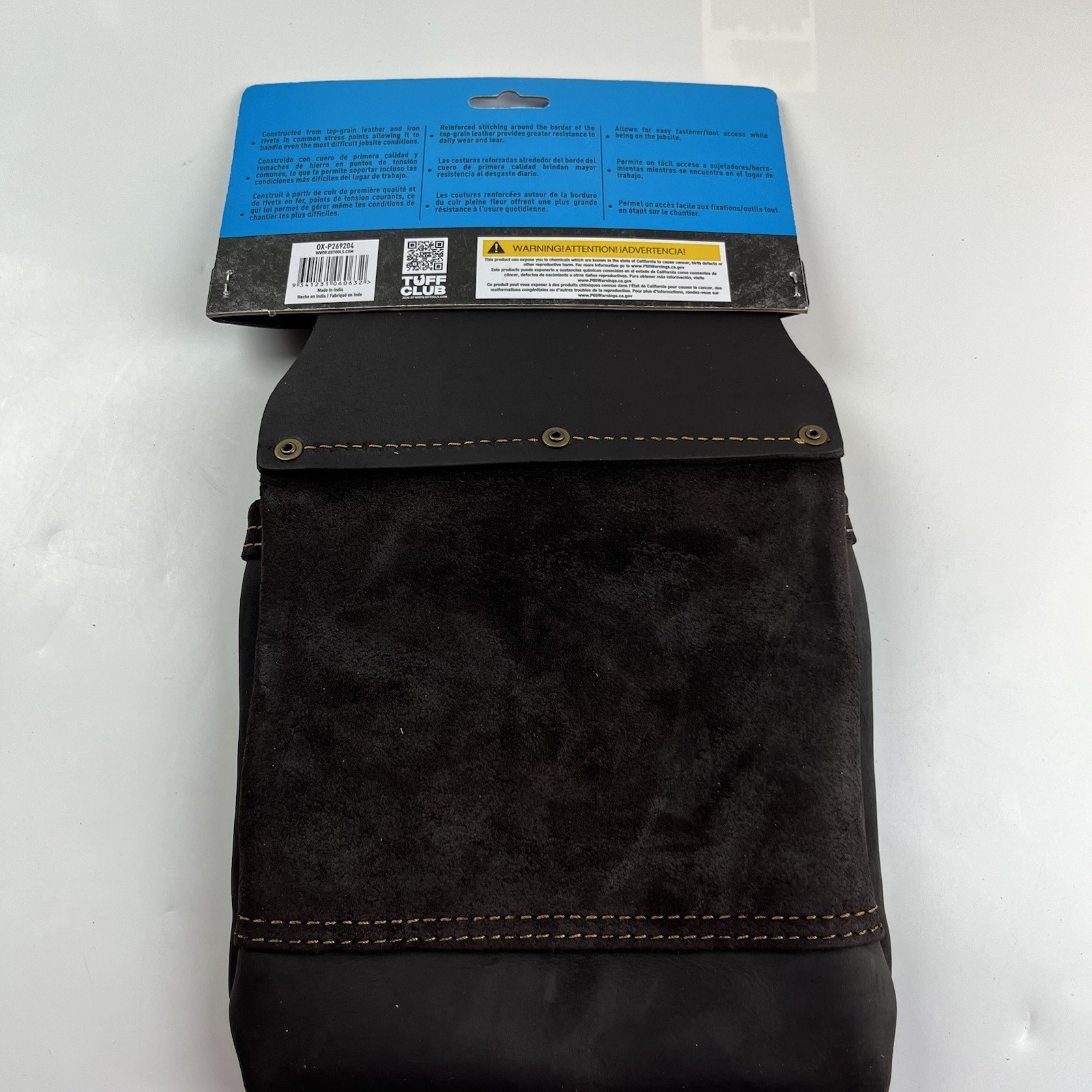 OX PRO LEATHER 1-POCKET UTILITY BAG