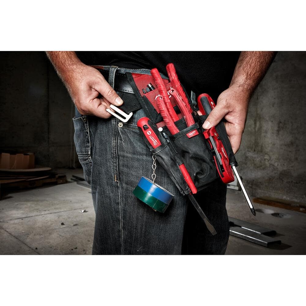Milwaukee 7-Pocket Compact Utility Pouch 48-22-8118, Limited Lifetime Warranty