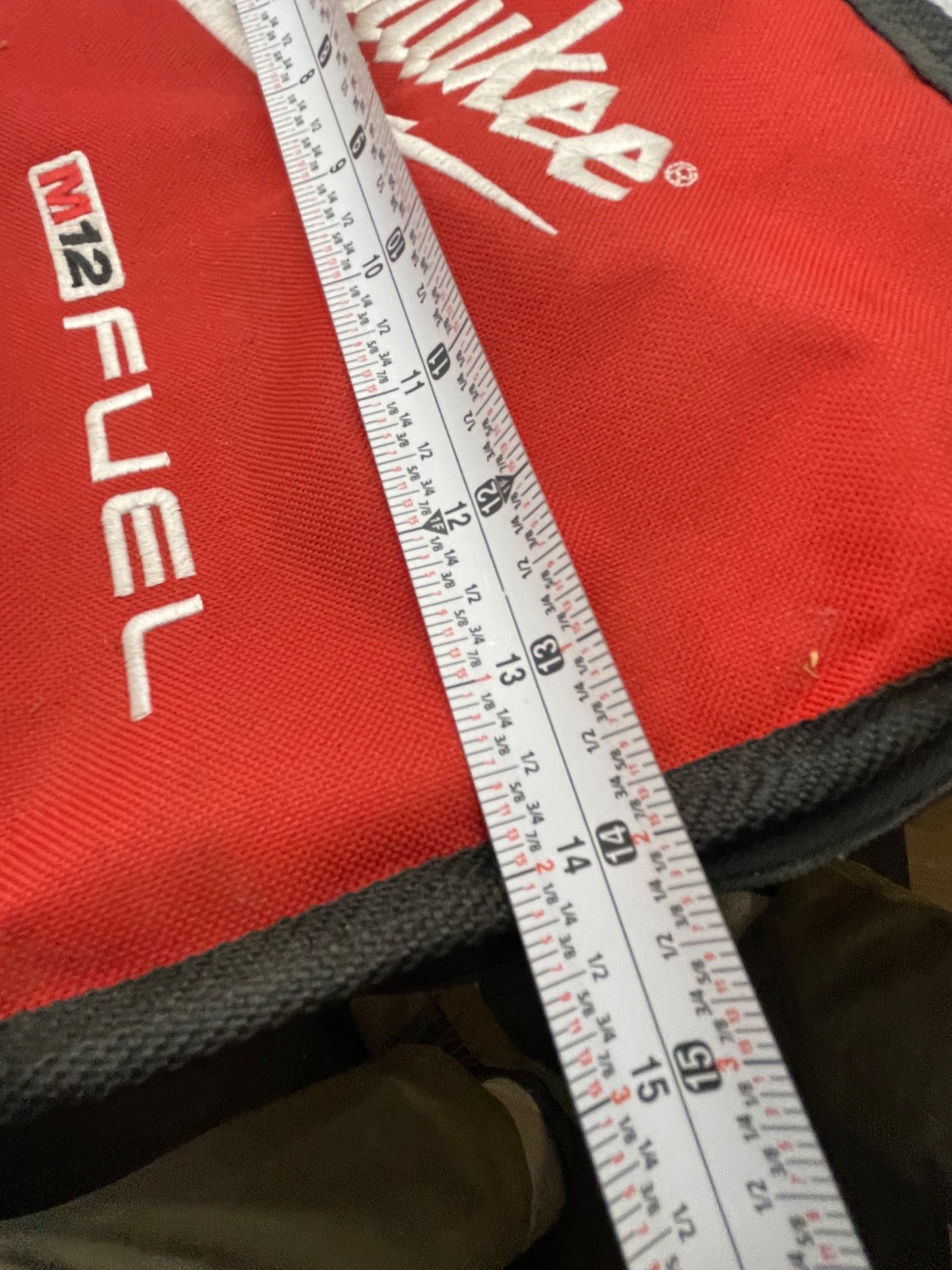 Milwaukee M12 Fuel Soft Case Tote Empty Tool Bag 14″ x 9″ x 4″ – with straps