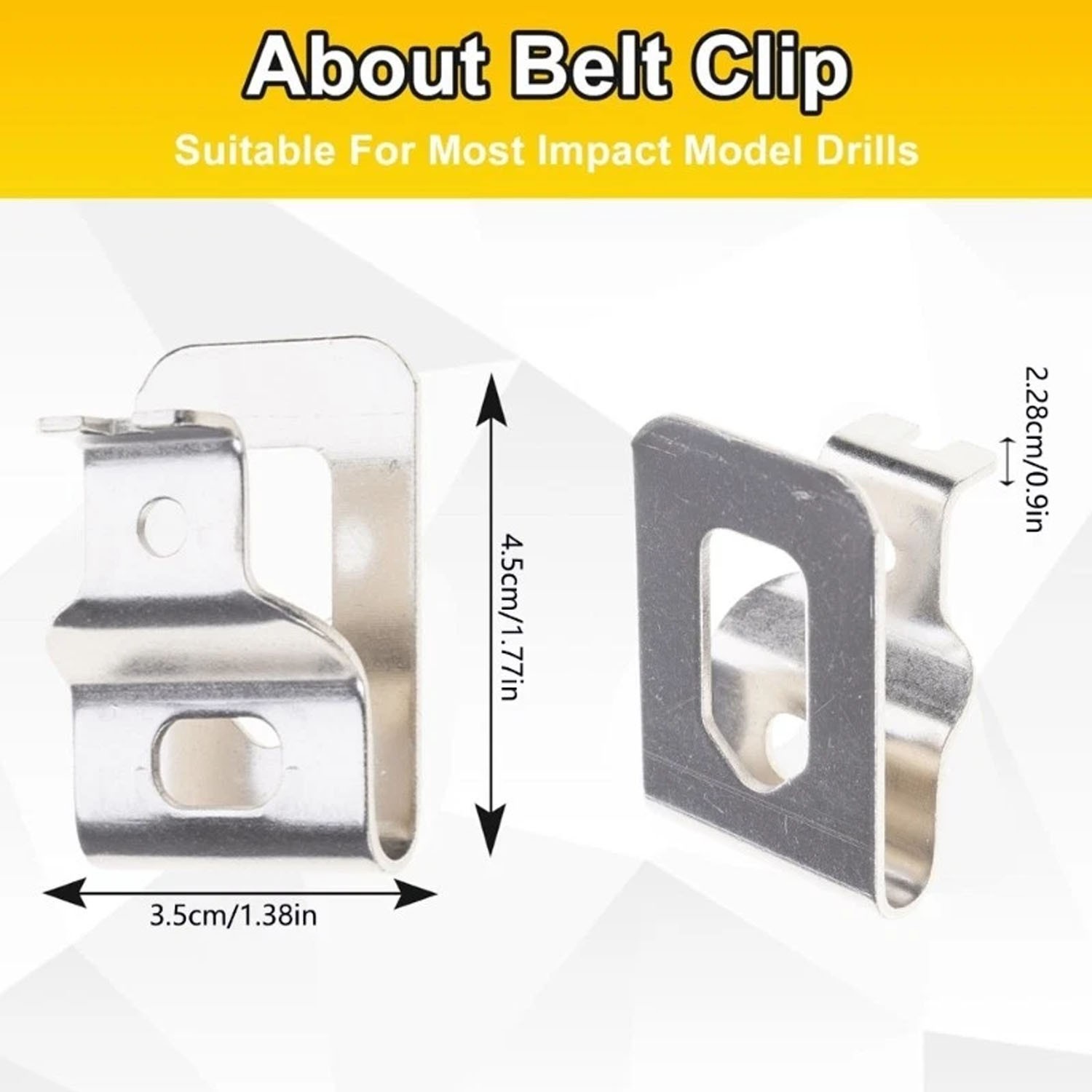 10PCS Rustproof Metal Belt Hook Clip For Ridgid 18V Wireless Tool Attachments US