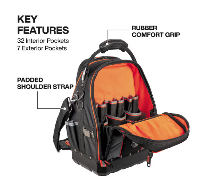Klein Tools Tool Runner Tool Bag, 39 Pockets