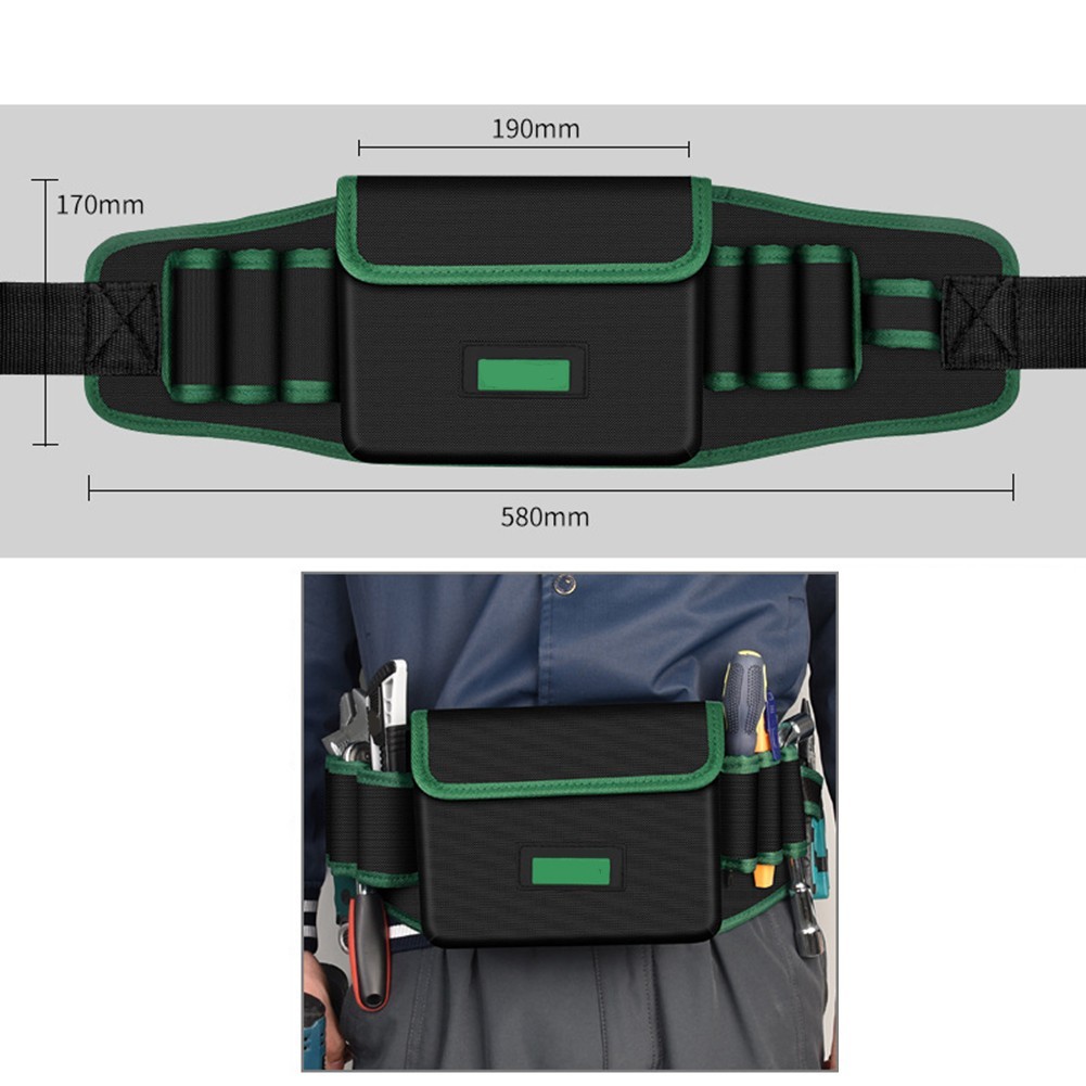 Toolkit Waist Bag Scratch Resistant Thickened Material Reinforcement Design