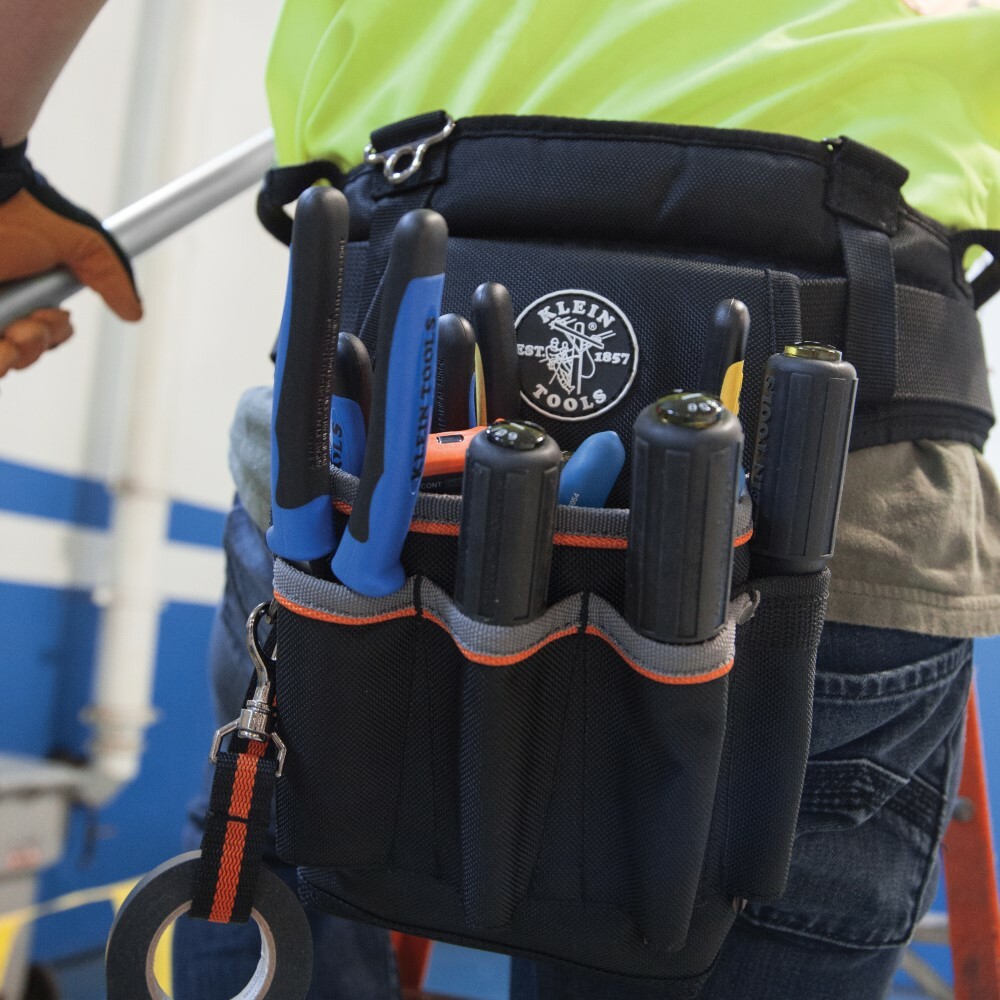 Klein Tools 5241 Tradesman Pro™ Tool Pouch, 6-Pocket