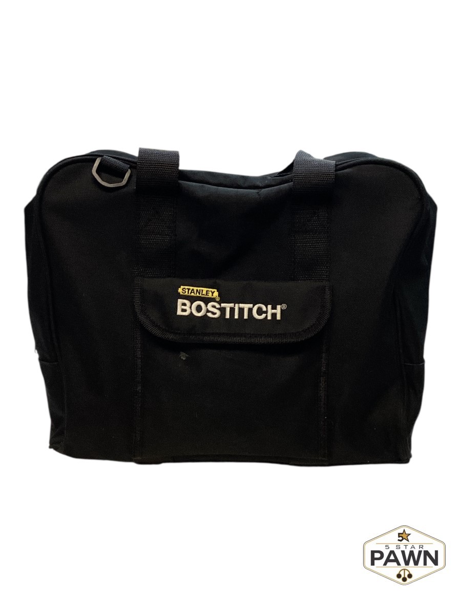 Stanley Bostitch Heavy-Duty Nylon Tool Bag FOR 3 Nailer/Staplers, 3 (FVS037600)