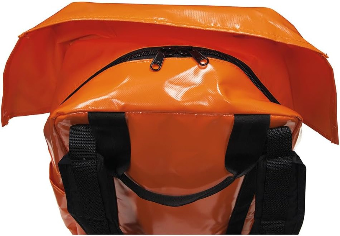 5185ORA USA-Made Lineman Tool Bag Backpack with Padded Straps – Orange