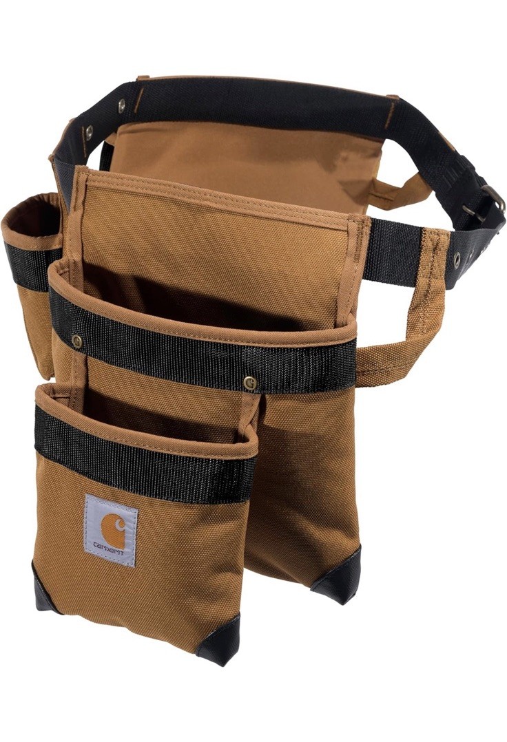 Carhartt 7 Pocket Tool Belt CT0347 Rain Defender One Size Fits All New In Bag