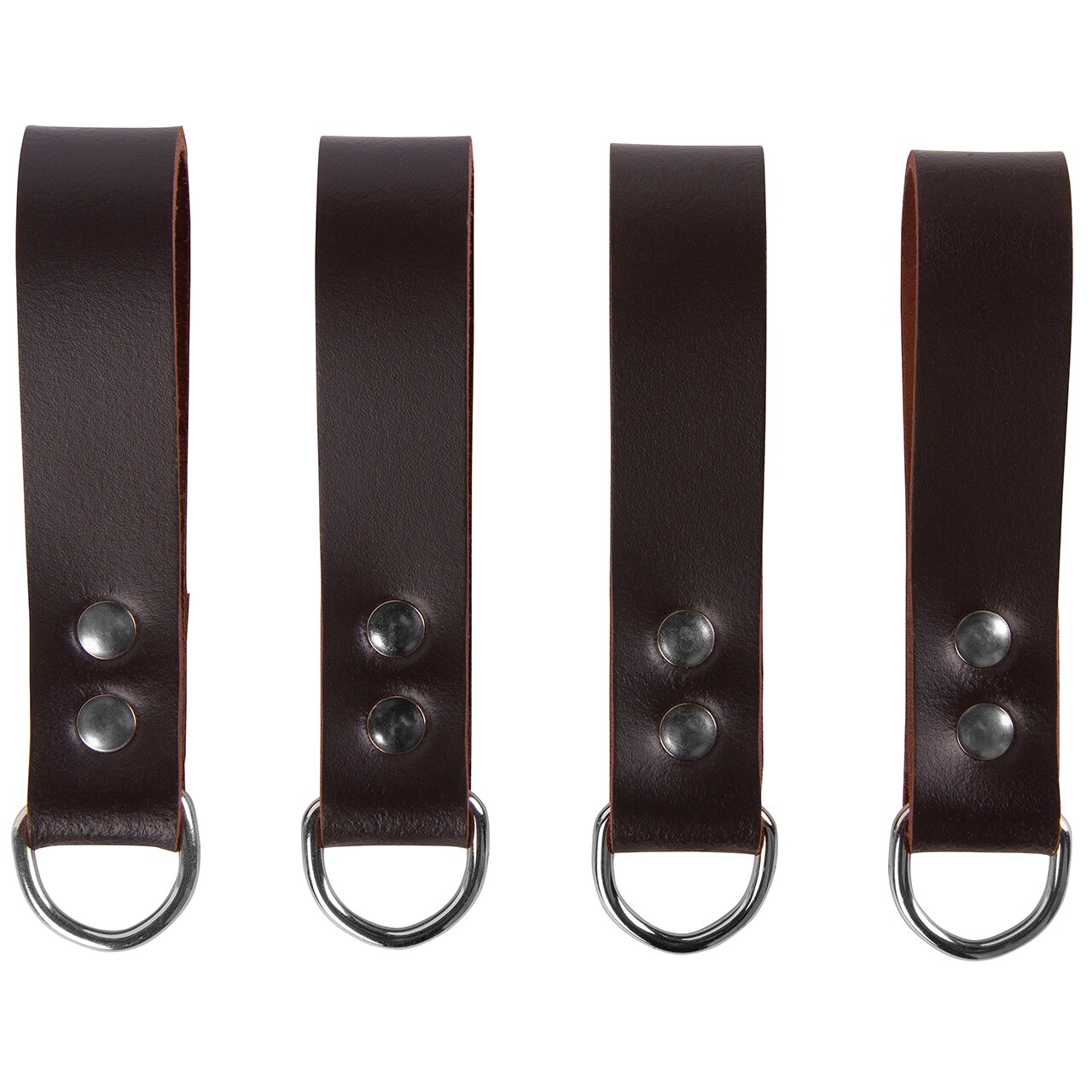 Suspender Loop Attachment – Heavy Duty Leather Tool Belt Accessories ( 4-Pack)