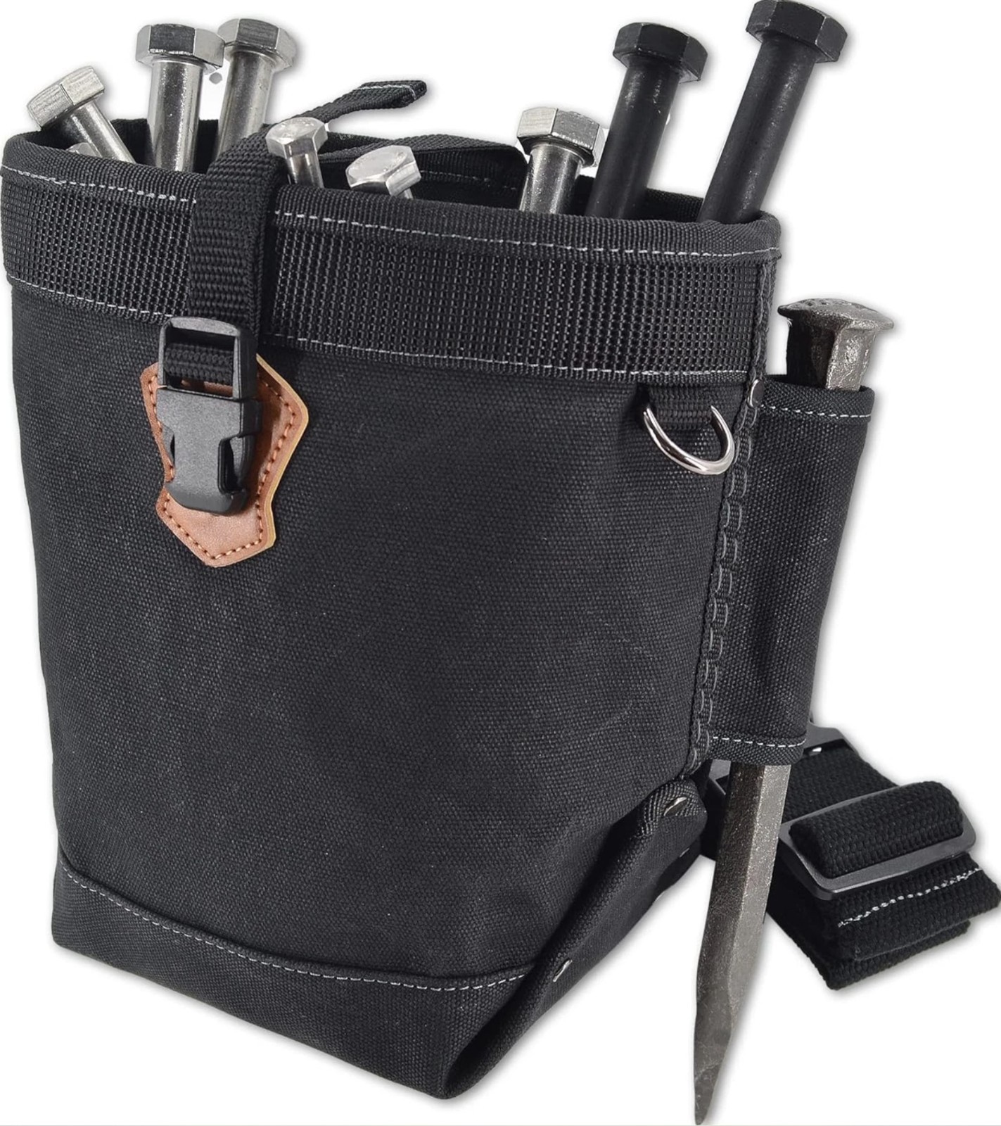 Welkinland 2Pcs Bolt Bag W/ 1 Tool Belt, Heavy-Duty Canvas Scaffold Belt *NEW*