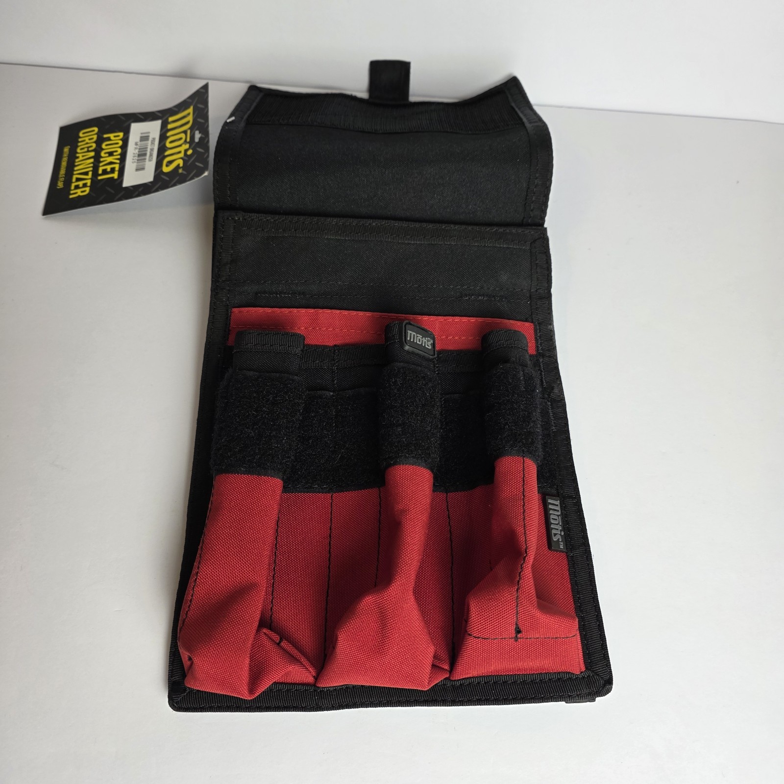 Motis Fire Pocket Organizer Pouch with Webbing Carry Handle Removable Flap