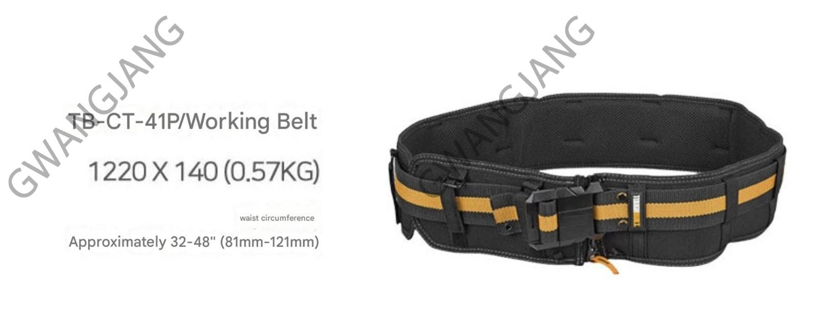 Full Set TOUGHBUILT TB-CT-101-5P Tool Belt DIY Easy Hand Work Famous Durable