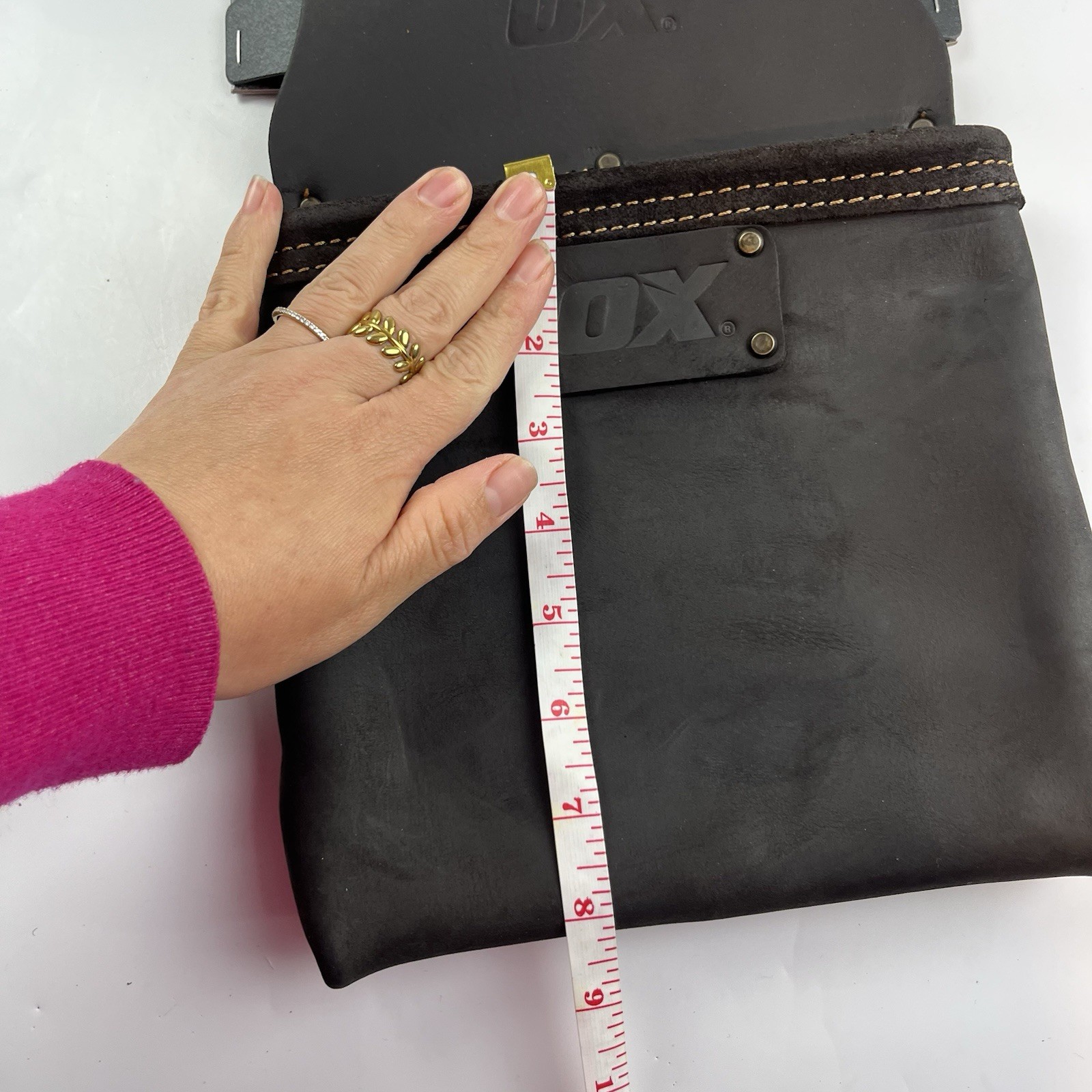 OX PRO LEATHER 1-POCKET UTILITY BAG