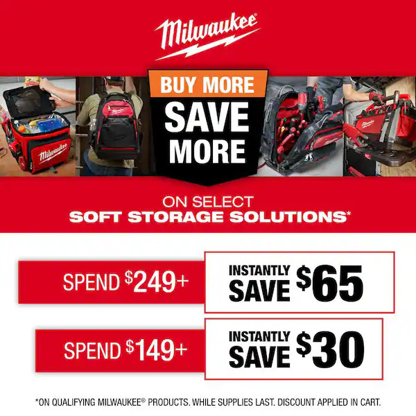 Milwaukee 14 in., 8 in. and 6 in. Multi-Size Zipper Tool Bags in Red (3-Pack)