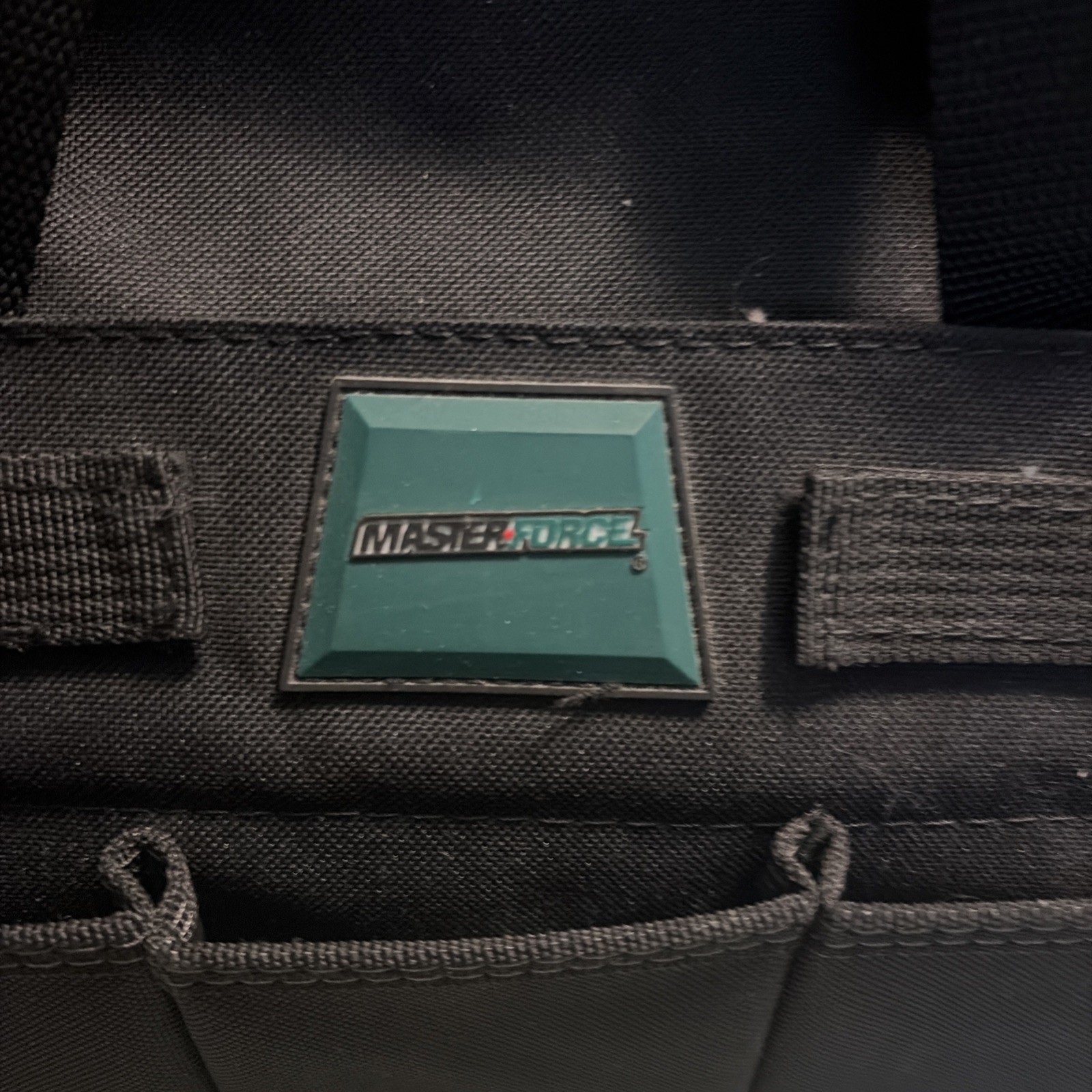 Master Force 13″ Project Bag Heavy Duty Tool Bag -Grren/Black