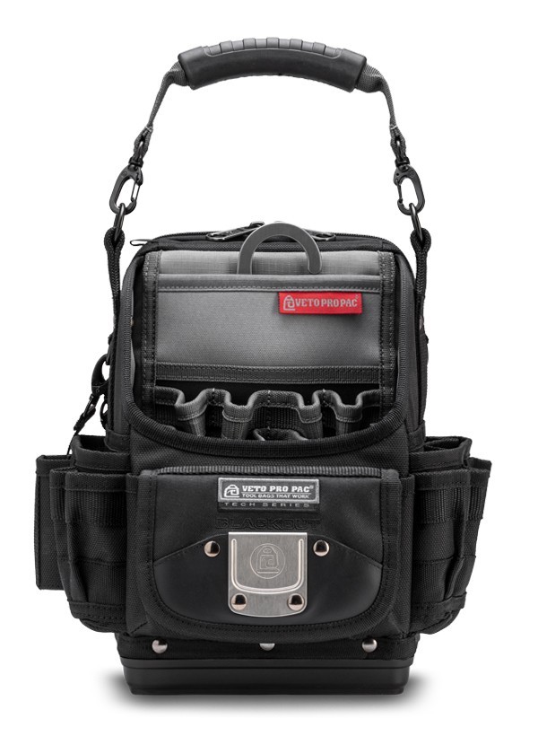 Veto Pro Pac SB-LD Blackout Tool Bag Black Hybrid
