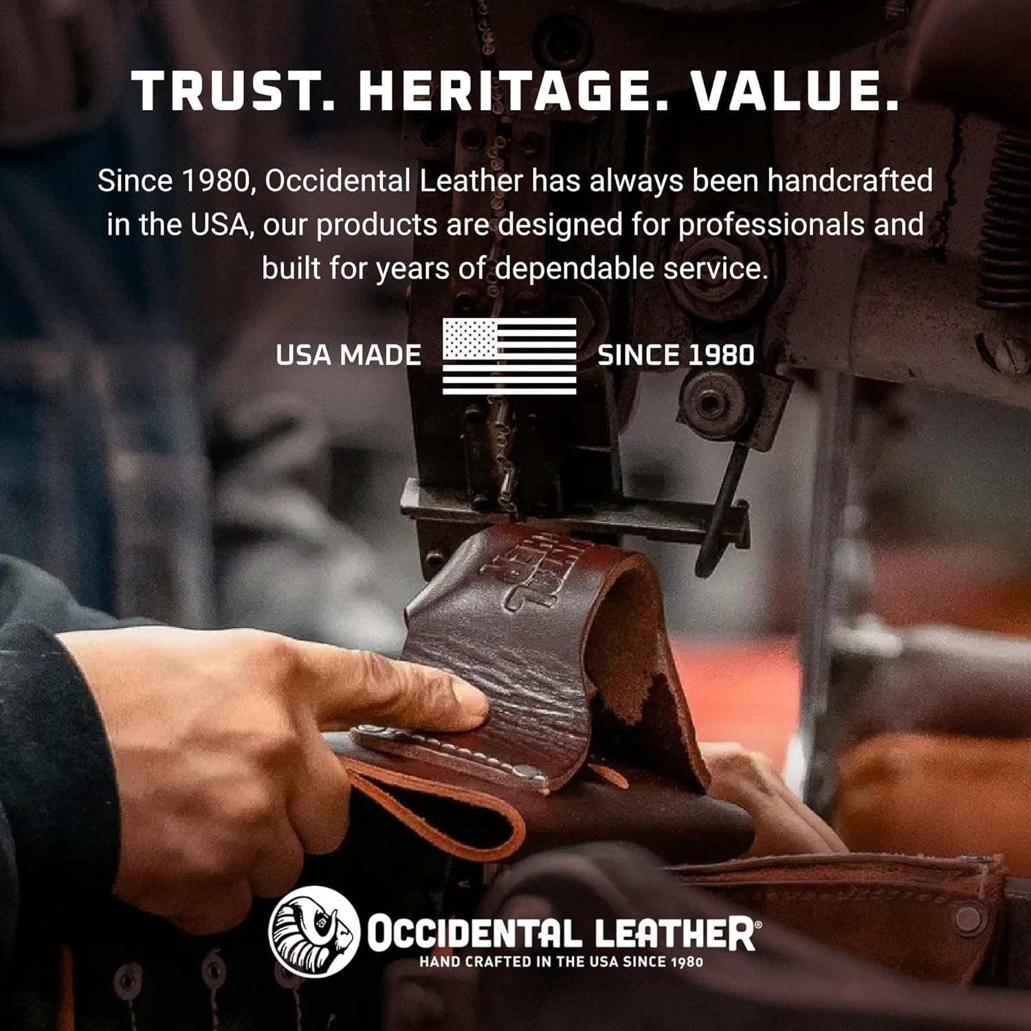 Heritage Fastener Bag with Integrated Holster – 1.7 lbs, 10 Pocket Tool Storage