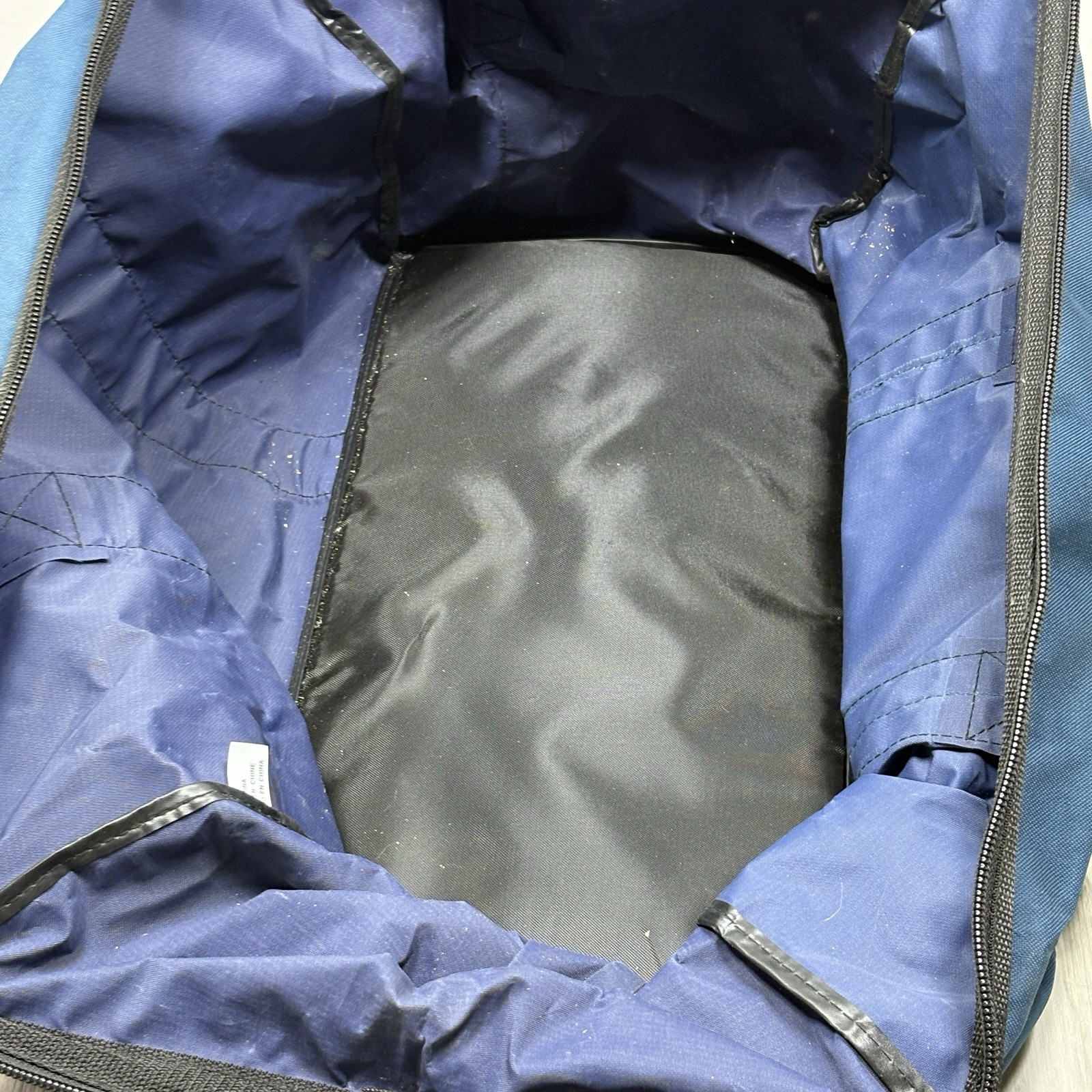 Ryobi Tool Bag 22x14x12 ” Large Blue Zippered Canvas Tool Bag Carry Storage Case