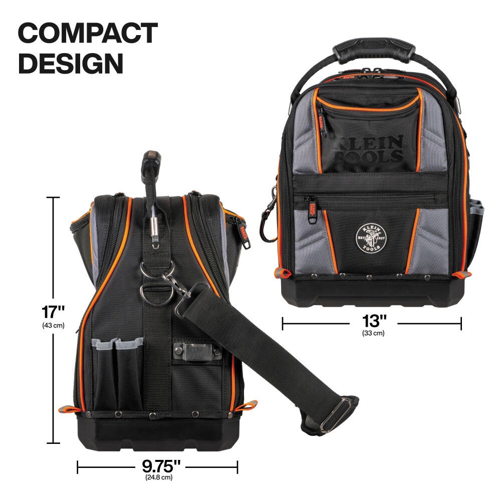 Klein Tools Tool Runner Bag With 39 Pockets