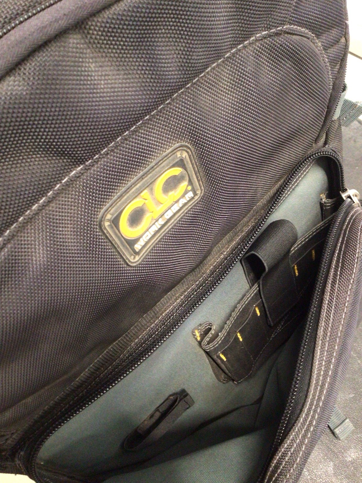 CLC 1132 Professional 75 Pocket Heavy Duty Premium Tool Backpack Bag HVAC Tech