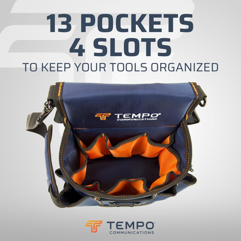 Heavy-Duty Technician Tool Bag – 1680D Fabric & Versatile Carry Options