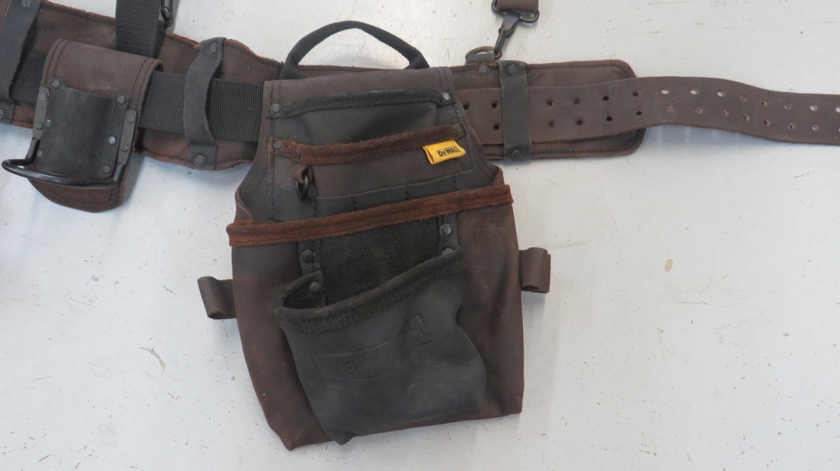 DeWalt Framer Leather Tool Belt, DWST5501130 (TDY031312)