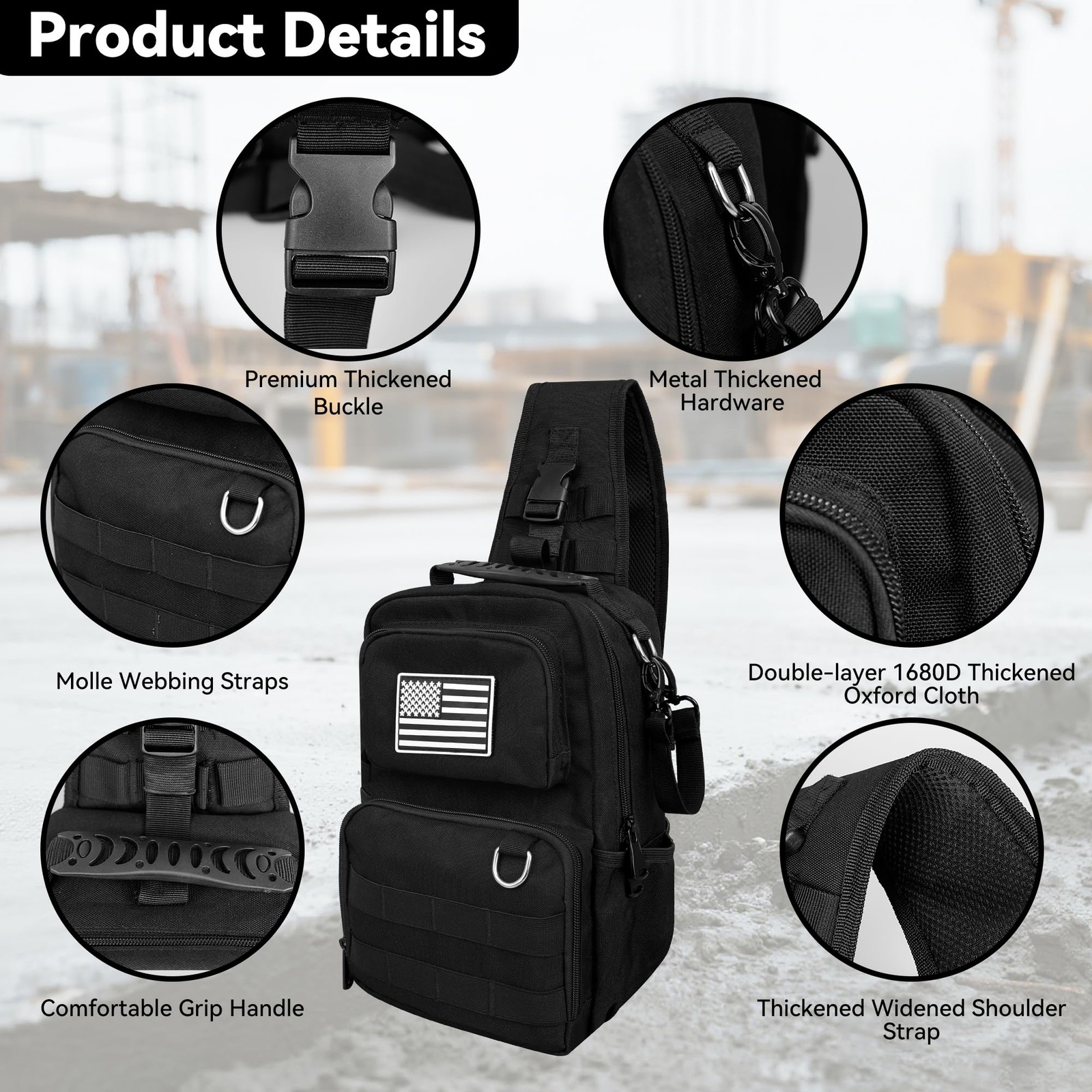 Small Tool Bag, Shoulder Tool Bag Organizer for Electricians, Small Tactical …