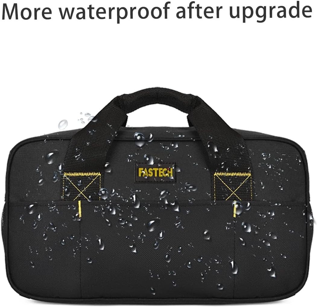 14″ Heavy Duty Tactical Tool Bag Non-Slip Base Durable Portable Tool Storage