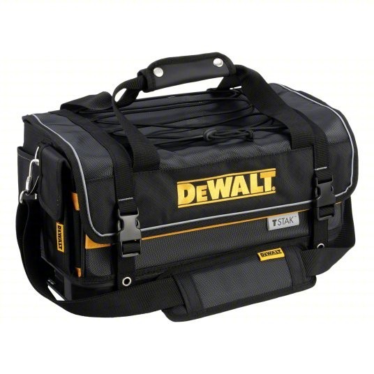 DEWALT TSTAK Tool Bag, 16-inch Durable Tote with Tool Organizer and Hard Bottom