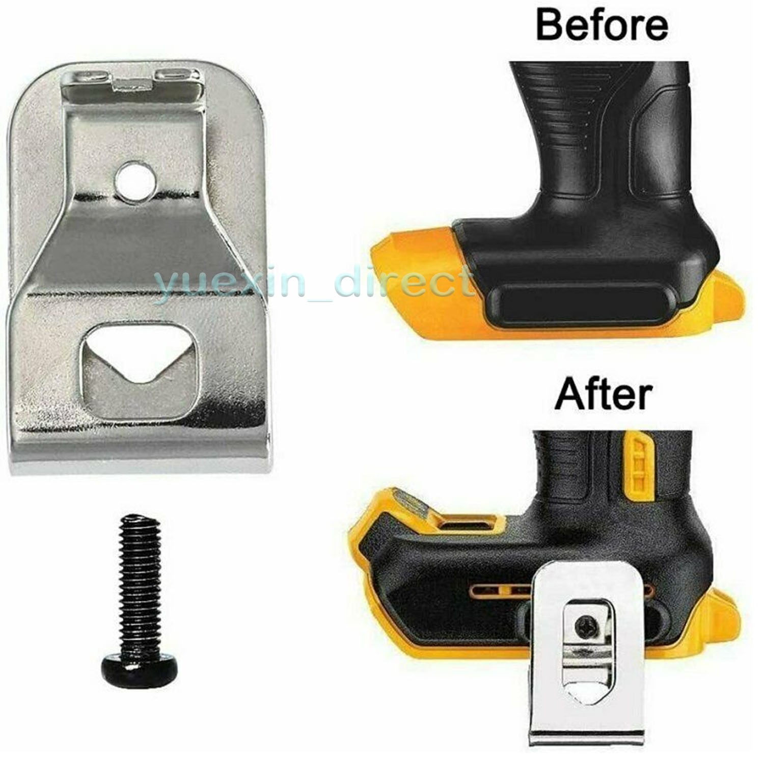 10 Pack Belt Clip Hooks For Dewalt 20V Drill Driver DCD980 DCD985 DCD980L2 Tools