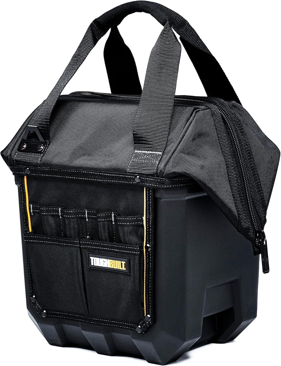 ToughBuilt-Massive Mouth 12″ Tool Bag Compact Wide-Opening Tool Bag, 25 Pockets
