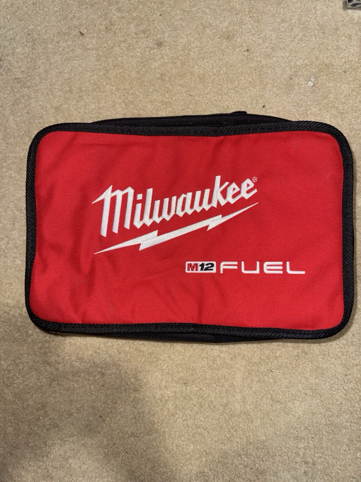 Milwaukee M12 FUEL Soft Tool Bag For Install Driver BRAND NEW