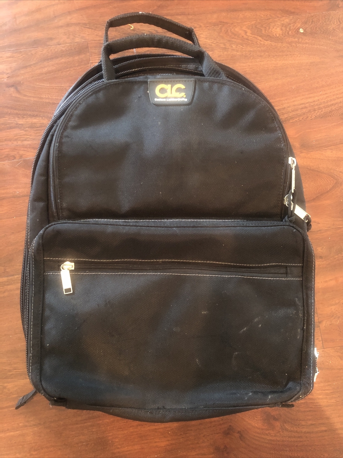 Clc 1132 Tool Backpack, Durable Ballistic Polyester Fabric, 75 Pockets, Black