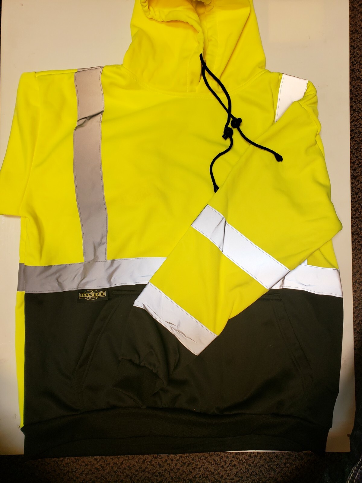 6 PC NEW HIGH VISIBILITY REFLECTIVE SAFETY CLOTHING -LONG & SHORT SLEEVE