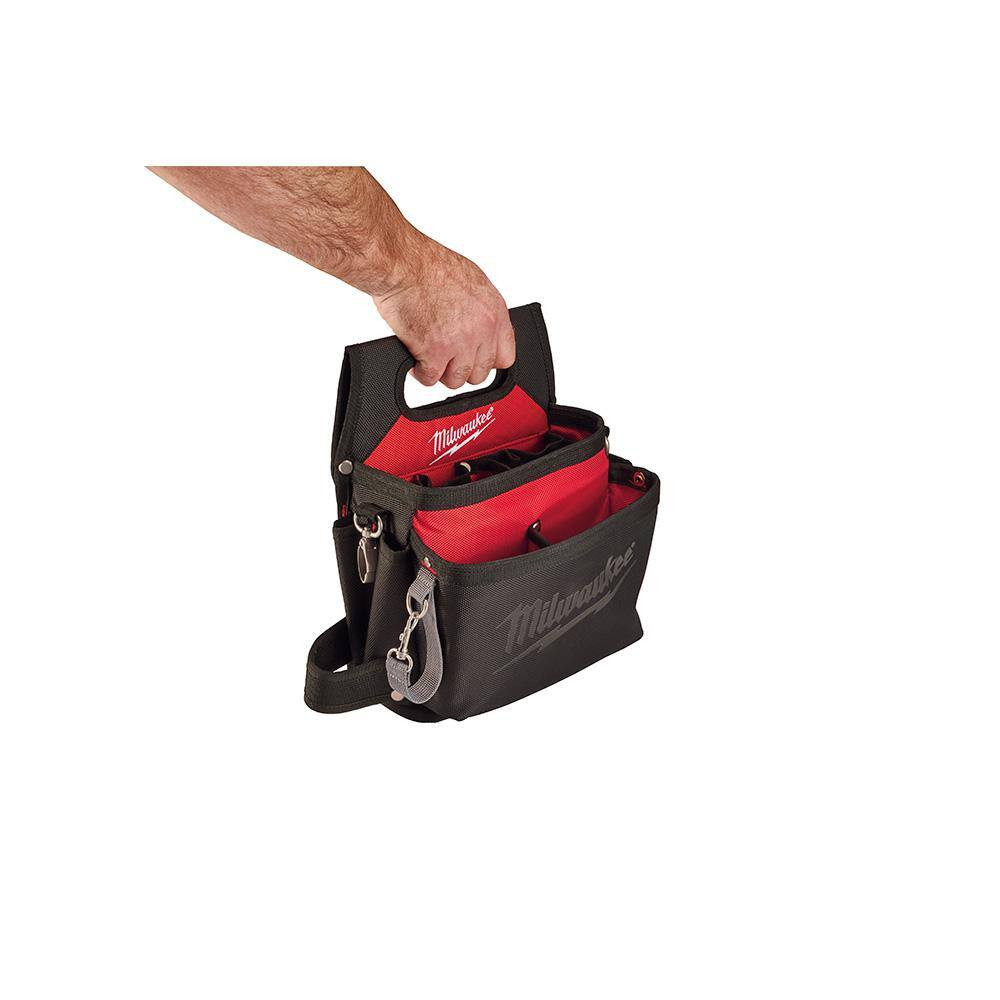 15-Pocket Electricians Tool Pouch/Holster with Quick Adjust Belt and 11-In-1 Mul