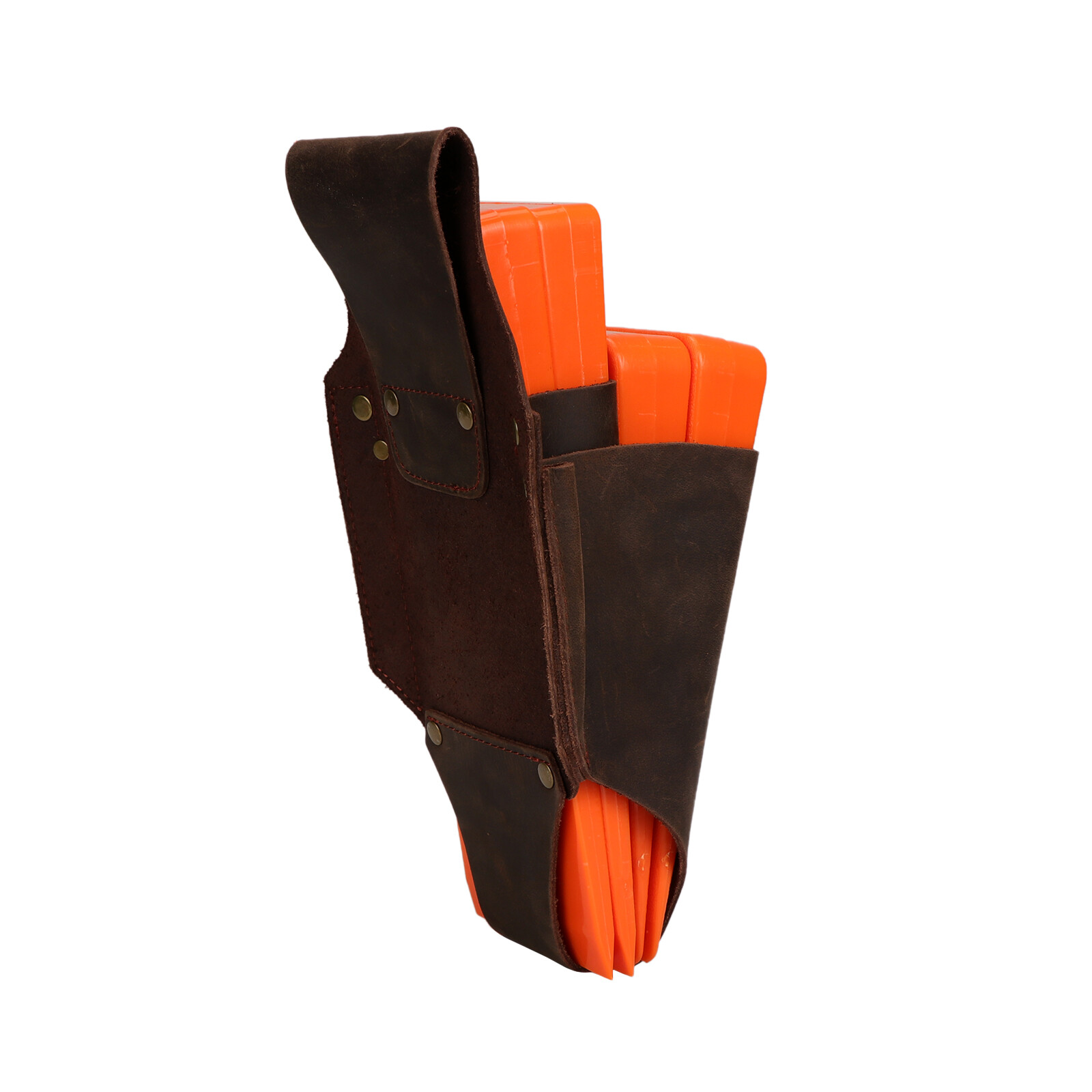 Leather Tool Holder Belt Storage Tree Logger Wedge Holster File Case Bag