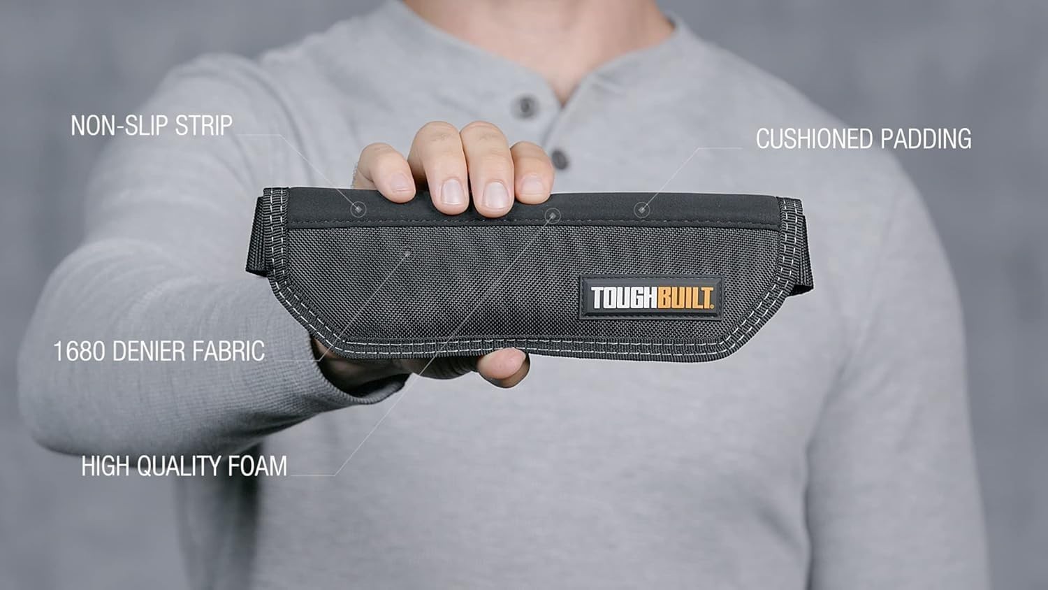 ToughBuilt TB-55-B Shoulder Strap BUILT FOR PROS Designed for pro-grade use.
