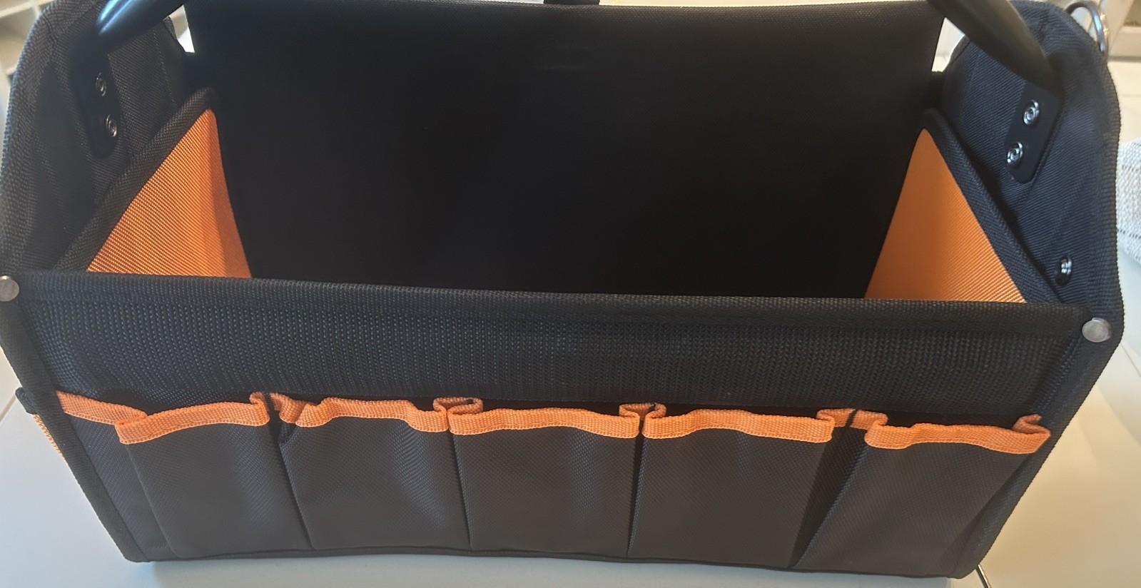 LOT OF 2 – 16 in. Tool Bag – Exterior & Interior Pockets – Sturdy Padded Handle