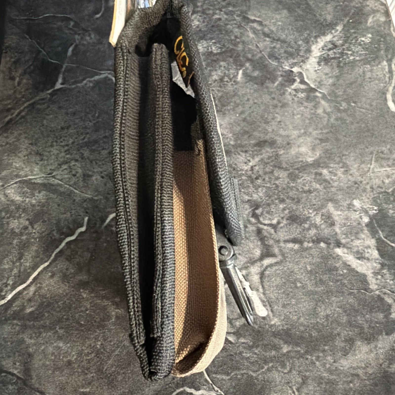 CLC 5-Pocket Tool & Cell Phone Holder Belt Pouch – Tan Utility Case H1105