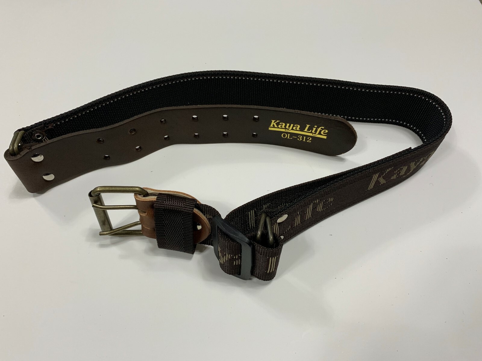 Kaya Life OL-312 Leather Work Tool Belt Heavy Duty 45inches Long X 2inches