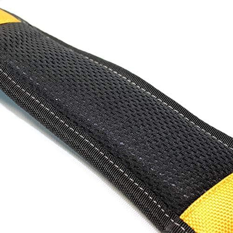 Magnetic Tool Belt Suspenders with Magnetic Wristband for Work Belt Padded Suspe