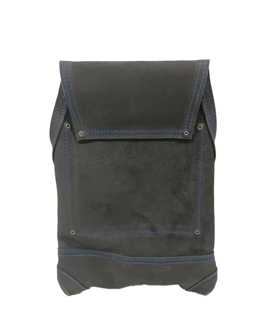 1 PCS 20501 10 Pockets Premium Nubuck TopGrain Leather Tool Pouch Black
