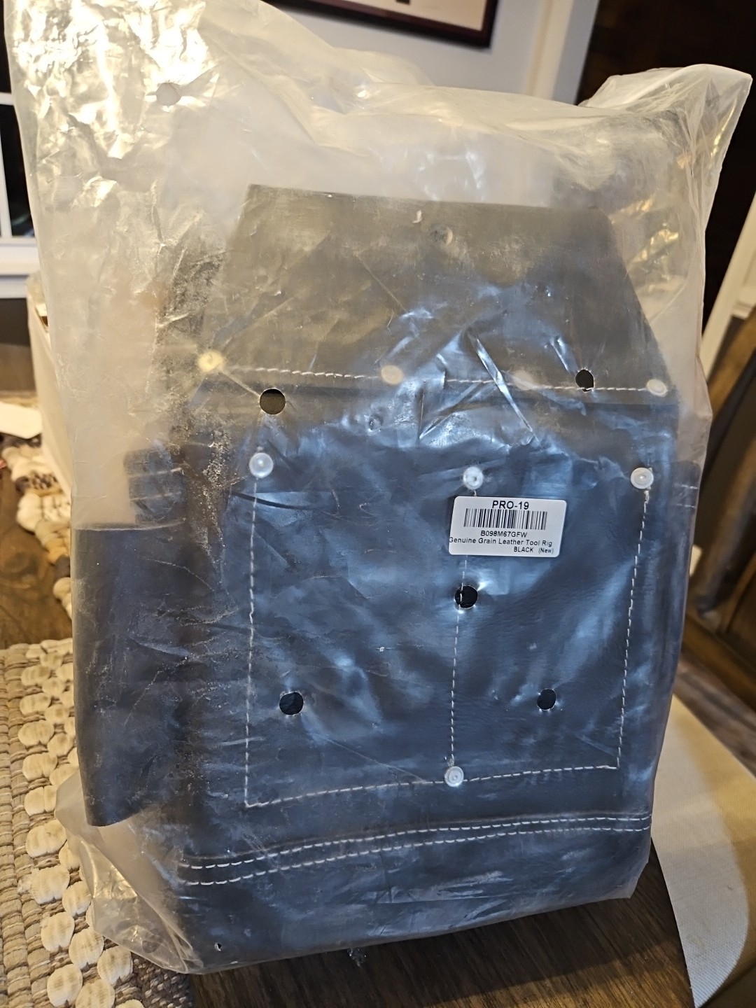 PRO-19 100% GRAIN LEATHER TOOL BELT, TOOL POUCHES RIG CONSTRUCTION New In Bag