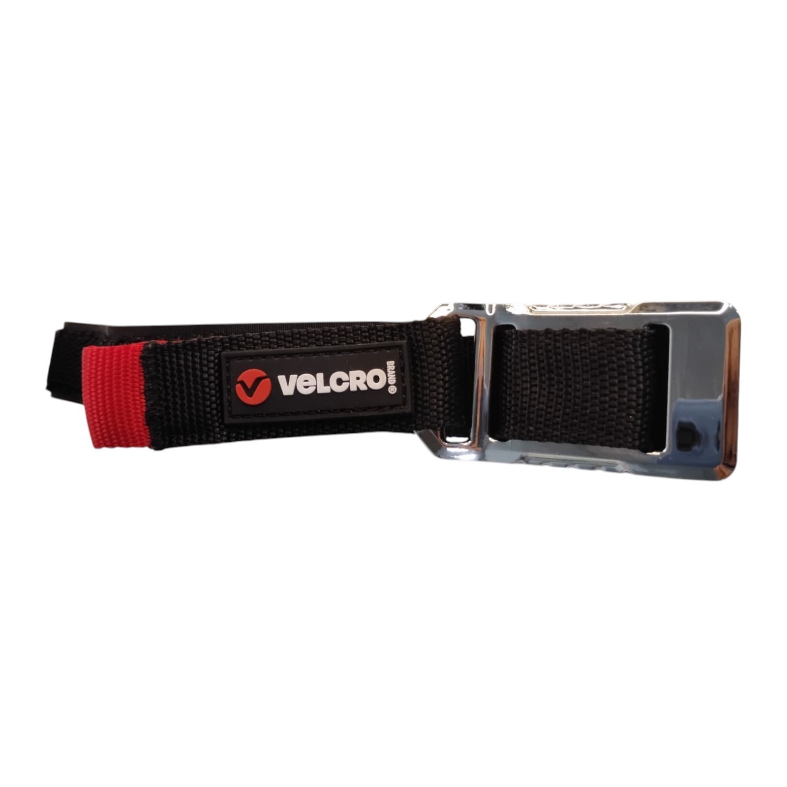VELCRO® Brand Heavy-Duty Cinch Strap with Metal Buckle for Cables Tools, Outdoor