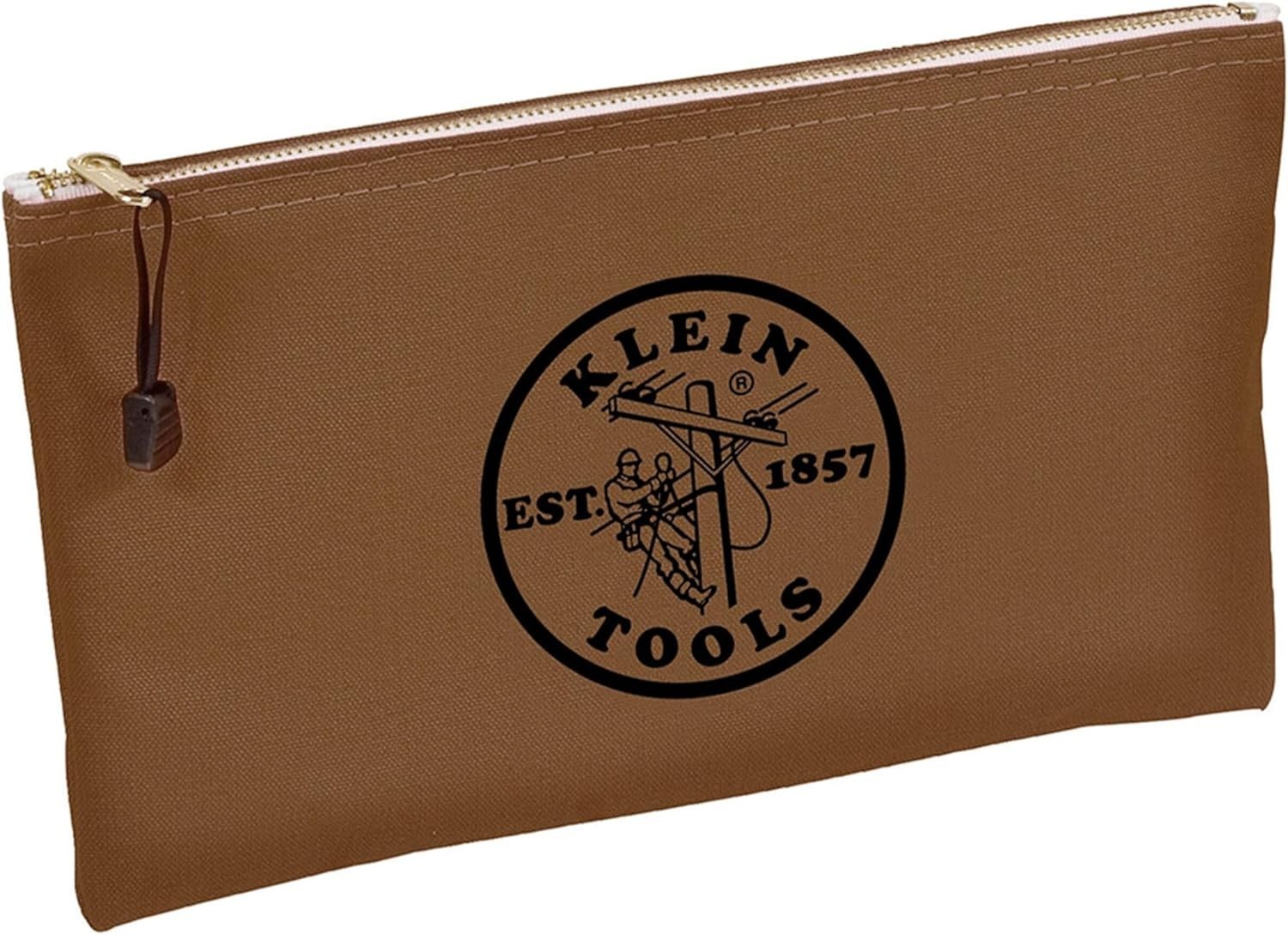 Klein Tools 5141 Canvas Zipper Tool Bag Set – Durable 4-Pack Storage Solution