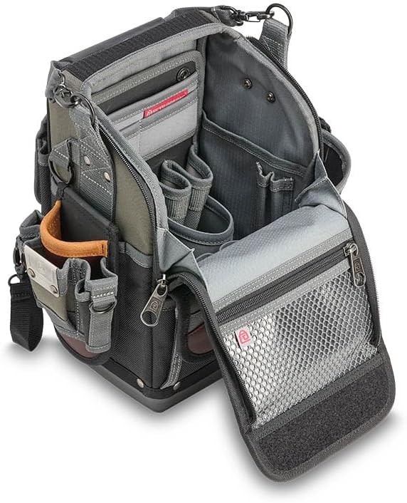 Veto Pro Pac SP-LD Tool Bag Waterproof Technician Electrician 18 Pockets Grey