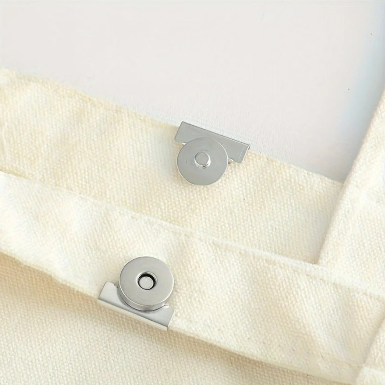 4pcs Magnetic Bag Snap Buckle Hidden Seam Free Button Closures – NEW