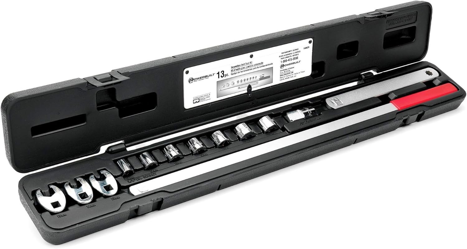 Serpentine Belt Tool Set for Easy Vehicle Maintenance & Installation