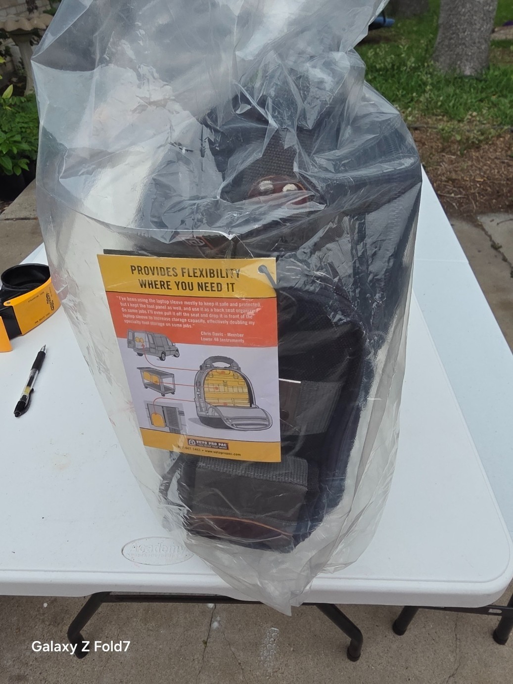 Veto Pro Pac MB5B Meter Bag Base and Removable Backpack Straps