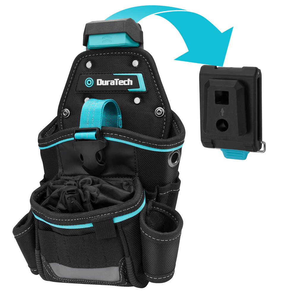 DuraTech Drill Holster with Quick Release Buckle for Electric Drills and DIY Use