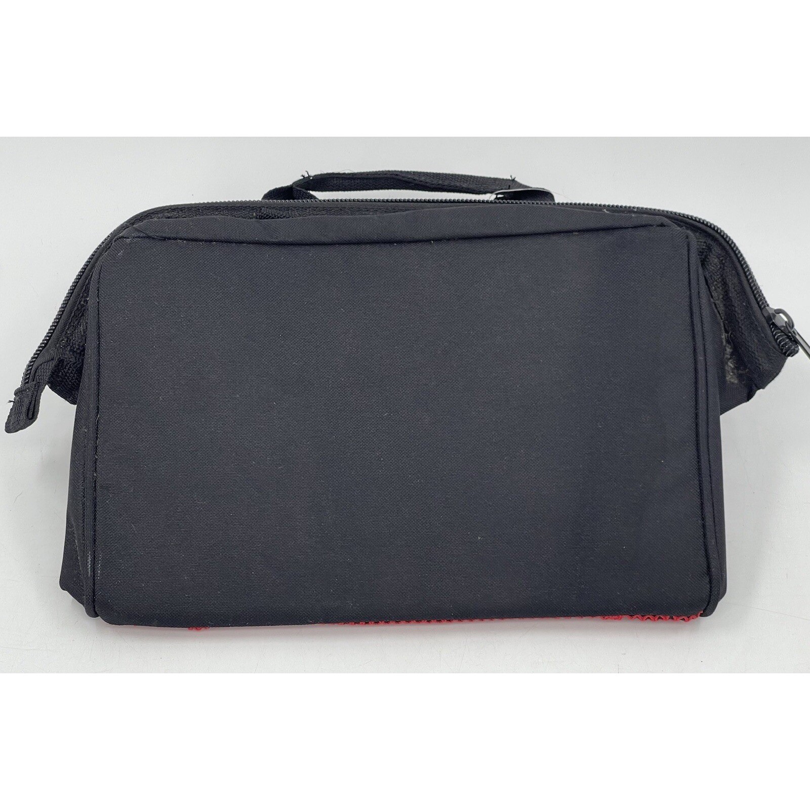 Craftsman 13″ X 8″ Wide Mouth Tool Bag 6 pocket Black/Red PN 37535 New NWT